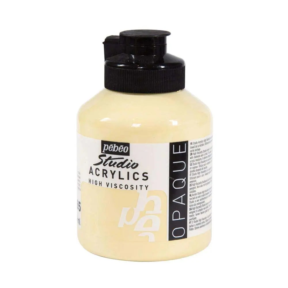 Pebeo High Viscosity Studio Acrylics  500ml (Loose) Pebeo